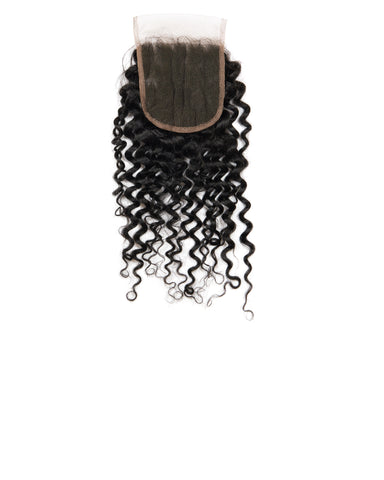 Water Curl Human Hair Closure - A-QUEENDOM1